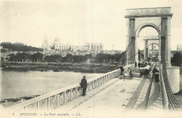 84 - AVIGNON - LE PONT SUSPENDU - Avignon