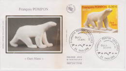 Saulieu, 2005, N°3806,François Pompon, Ours Blanc ,  ( SN24/79/22.1) - 2000-2009