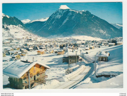 74 MORZINE Vue Panoramique Générale Pointe De Ressachaux Citroën 2CV VOIR DOS - Morzine