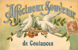 50 - AFFECTUEUX SOUVENIR DE COUTANCES - Coutances