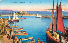 06 - ANTIBES - LE PORT ET LE FORT CARRE - Other & Unclassified