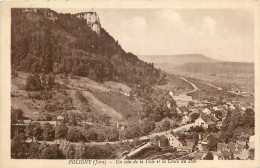 39 - POLIGNY - UN COIN DE LA VILLE ET LA CROIX DU DAN - Poligny