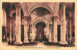 70 -  AILLEVILLERS - INTERIEUR DE L'EGLISE  - Other & Unclassified