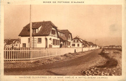 68 - WITTELSHEIM - MINE DE POTASSE D'ALSACE - MAISONS OUVRIERES DE LA MINE AMELIE - Andere & Zonder Classificatie