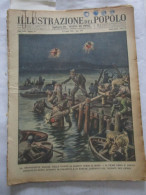 # ILLUSTRAZIONE DEL POPOLO N 14 /1938 GUERRA DI SPAGNA / OSTIA PORTO DI ROMA / ROMA JUVE / LIGURIA INTER - Premières éditions