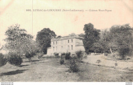 33 LUSSAC DE LIBOURNE CHATEAU HAUT PIQUAT - Other & Unclassified