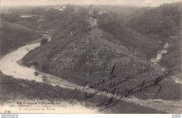 23 CROZANT LA CREUSE LA SEDELLE ET VUE GENERALE DES RUINES - Crozant