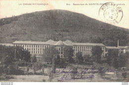 23 SANATORIUM DE SAINTE FEYRE VUE GENERALE - Andere & Zonder Classificatie