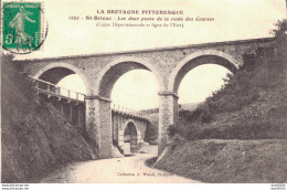 22 SAINT BRIEUC LES DEUX PONTS DE LA ROUTE DES COURSES - Saint-Brieuc