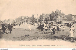 59 MALO LES BAINS PLAISIRS DE PLAGE UNE PARTIE DE CROQUET - Malo Les Bains