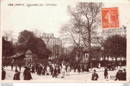 75 PARIS SQUARE DU TEMPLE - Places, Squares