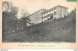 23 SAINTE FEYRE LE SANATORIUM VUE DE PROFIL - Autres & Non Classés