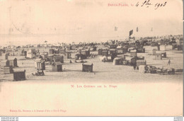 62 BERCK PLAGE LES CABINES SUR LA PLAGE - Berck