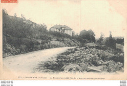 RARE  23 SAINTE FEYRE LE SANATORIUM COTE NORD VUE EN ARRIVANT PAR GUERET - Autres & Non Classés