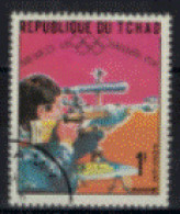 Tchad - "Médailles D'or Aux J.O. De Mexico : Tir à La Carabine : Bernd Klinger" - Oblitéré N° 187 De 1969 - Tsjaad (1960-...)