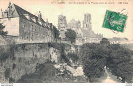 02 LAON LES REMPARTS ET LA PROMENADE DU NORD - Laon