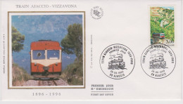 Ajaccio, 1996, N°3017,train Ajaccio- Vizzavona ,  ( SN24/79/23.1) - 1990-1999