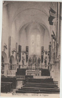 Orne : Env.  De  Flers :  MONTILLY Sur  Noireau : Vue Intérieur  église - Sonstige & Ohne Zuordnung