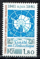 20ème Anniversaire Du Traité Sur L'Antarctique - Unused Stamps