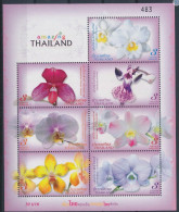 Thailande Orchids Orchidées  MNH - Orquideas