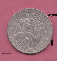 Congo ( C), 1976- 500 Francs- Nickel- Obverse Half Figure Of Woman. Reverse Antilope Et Soleil- MB+, F+, TB+, S+ - Congo (République Démocratique 1998)