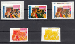 Probedruck Test Stamp Specimen Prove Istituto Poligrafico Dello Stato 2002 - 2001-10: Mint/hinged