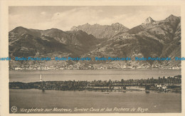 R030641 Vue Generale Sur Montreux. Territet Caux Et Les Rochers De Naye - Mondo