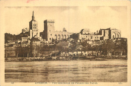 84 - AVIGNON -  VUE GENERALE DU PALAIS DES PAPES - Avignon