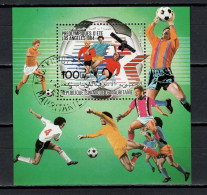 Mauritania 1983 Football Soccer, Olympic Games Los Angeles, Space S/s CTO - Used Stamps