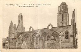 44 - BATZ - RUINES DE N.D. DU MURIER ET LA TOUR SAINT GUENOLE - Batz-sur-Mer (Bourg De B.)