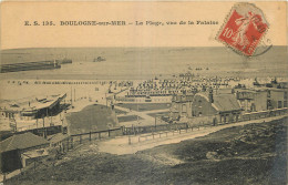 62 - BOULOGNE SUR  MER -  LA PLAGE VUE DE LA FALAISE - Boulogne Sur Mer