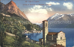 11672130 Gandria Lago Di Lugano Chiesa S. Mamette E Castello Gandria - Andere & Zonder Classificatie