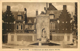 62 - BETHUNE - LE MONUMENT AUX MORTS - GUERRE 1914-18 - Bethune