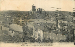 34 - BEZIERS -  PANORAMA PRIS DE LA MADELEINE - Beziers