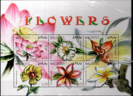 Maldives Fleurs Flowers MNH - Other & Unclassified