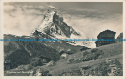 R032310 Zermatt. Alphutten Und Matterhorn. B. Hopkins - Welt