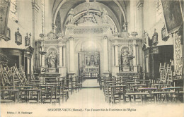 55 - BENOITE VAUX - VUE D'ENSEMBLE DE L'INTRIEUR DE L'INTERIEUR DE L'EGLISE - Autres & Non Classés