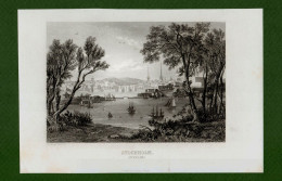 ST-SE SVERIGE  Stockholm - Stocolmo - Rouargue 1835 - Prenten & Gravure