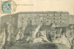 90 -  BELFORT -  LE CHATEAU ET  LE LION  - Belfort – Le Lion