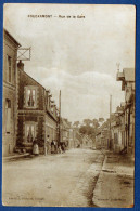 1912 - FOUCARMONT - RUE DE LA GARE  - FRANCE - Andere & Zonder Classificatie