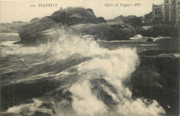 64 -  BIARRITZ  -  EFFETS DE VAGUES - PP - Biarritz