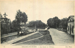 51 - CHALONS SUR MARNE - LE CANAL ET L'ECLUSE - ND PHOT - Châlons-sur-Marne