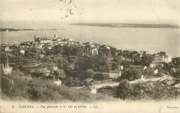 06 - CANNES -  VUE GENERALE ET LES ILES DE LERINS - LL - Cannes