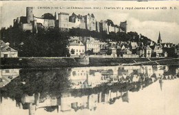 37 - CHINON -  LE  CHATEAU   - Chinon