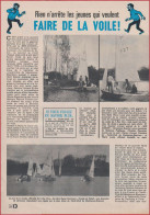 Faire De La Voile !. Création Du Yacht Club De Maintenon Epernon Par Mr Patrice Vincent. Sport. 1970. - Historische Dokumente