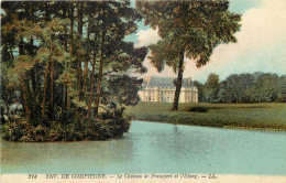 60 - ENVIRONS DE COMPIEGNE - LE CHATEAU DE FRANCPORT ET L'ETANG - LL - Compiegne