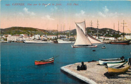 06 - CANNES -  VUE SUR LE PORT  ET LA JETEE - ND PHOT - Cannes