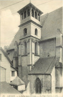 37 - CHINON - L'EGLISE SAINT ETIENNE - LA TOUR CARREE - LL - Chinon