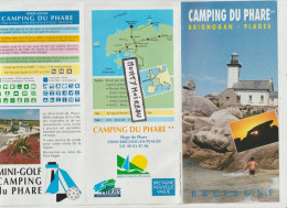 VP : Brochure : Camping Du Phare à Brignogan - Plages - Unclassified