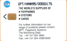 United Kingdom - GPT050, Hannover '95, GPT/HANN/0000178, 100 Units, Partially Mint - [ 8] Companies Issues